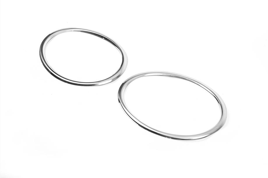 Nissan Juke 2010-2019 Caches phares avant chromés (2 pcs, inox) 2010-2014, OmsaLine - Acier Inoxydable Italien Photo 6