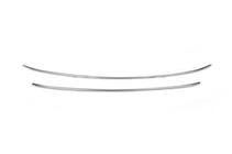Nissan Qashqai 2010-2014 Baguettes pour calandre inférieure (2 pcs, inox) photo 2