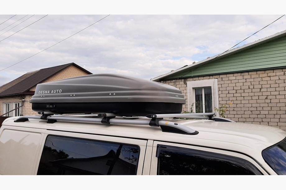 Volkswagen T4 Transporter 1990-2003 Barres de toit Skyport (gris mat) Empattement Long Image