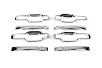 SsangYong Action 2005-2018 Couvre-poignées de porte chromés avec contour (4 pcs, plastique) photo 2