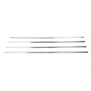 Encadrements de Vitres Acier Inoxydable (4 pcs) photo 2