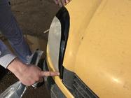 Renault Kangoo 1998-2008 Paupières de Phares (2 pcs, ABS Noir) (2003-2008) Noir Mat photo 3