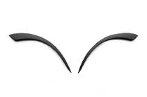 Renault Kangoo 1998-2008 Paupières de Phares (2 pcs, ABS Noir) (2003-2008) Noir Mat photo 5