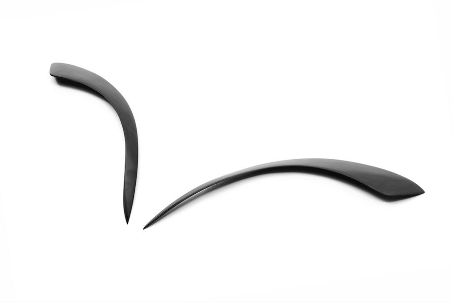Renault Kangoo 1998-2008 Paupières de Phares (2 pcs, ABS Noir) (2003-2008) Photo 8