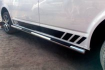 Volkswagen T5 2010-2015 Barres Latérales (2 pcs, Inox) photo 7