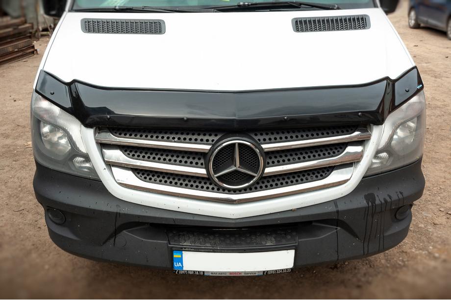 Mercedes Sprinter W906 2006–2018 Deflecteur de capot 2013+ (V1, EuroCap) Photo 3