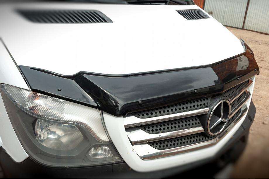 Mercedes Sprinter W906 2006–2018 Deflecteur de capot 2013+ (V1, EuroCap) Photo 2