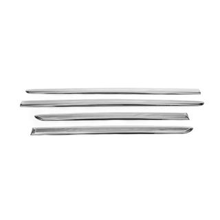 Couvre-moulures (empattement court, 4 pcs, inox) Volkswagen Caddy 2015-2020 photo 2