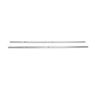 Encadrement de Vitres (2 pcs, Acier Inoxydable) photo 2