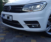 Volkswagen Caddy 2015-2020 Protection de Pare-chocs en Acier Inoxydable (3 pcs) photo 2