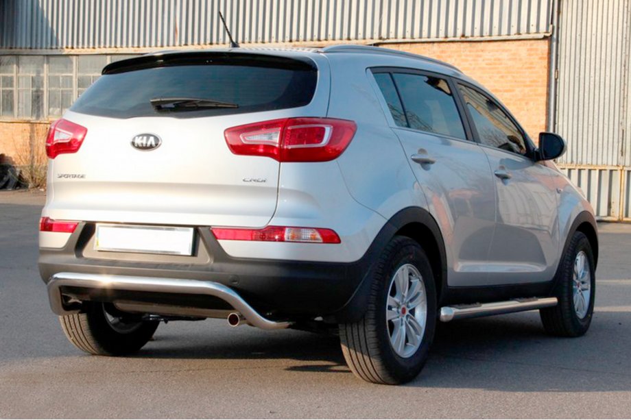 Kia Sportage 2010-2015 Arceau Arrière AK007 (Inox) Photo 2
