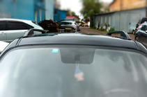 Nissan Juke 2010-2019 Barres de toit Skyport (noires) photo 6