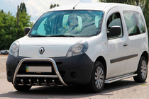 Renault Kangoo 2008–2020 Pare-buffle WT003/004 (Inox) sans inscription, 51 mm photo 7