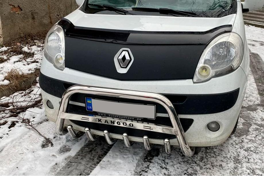 Renault Kangoo 2008–2020 Pare-buffle WT003/004 (Inox) sans inscription, 51 mm Image