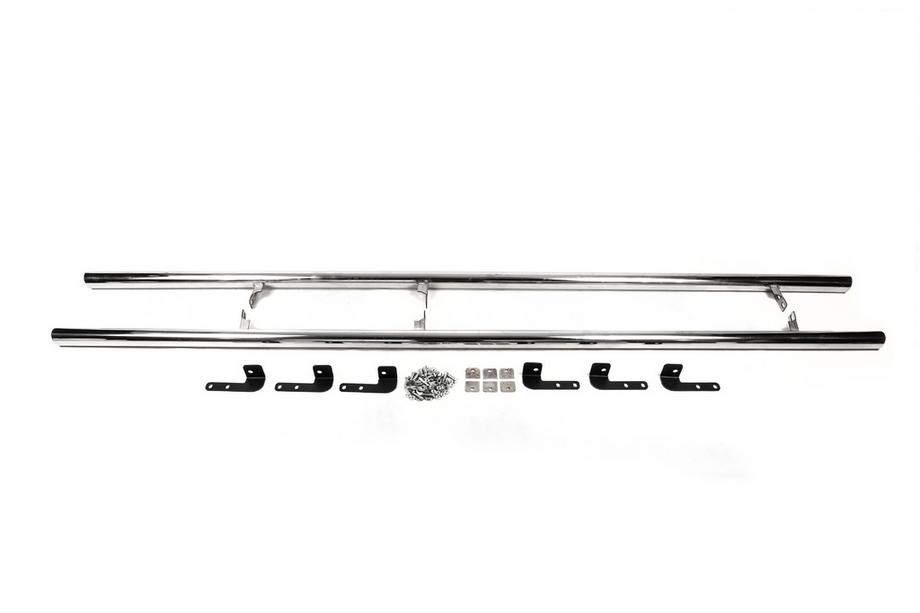 Renault Kangoo 2008–2020 Barres Latérales BB002 (2 pcs, Inox) 60 mm, empattement court Photo 4
