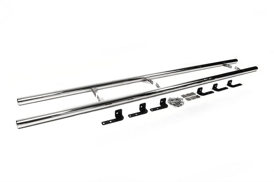 Renault Kangoo 2008–2020 Barres Latérales BB002 (2 pcs, Inox) 60 mm, empattement court Photo 6