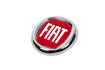 Fiat Emblème (rouge V1, autocollant) photo 2