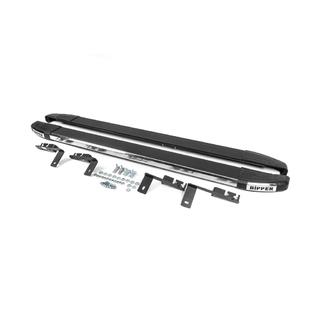 Marchepieds latéraux Omsa Black (2 pcs, aluminium) Peugeot Bipper 2008-2017 photo 2