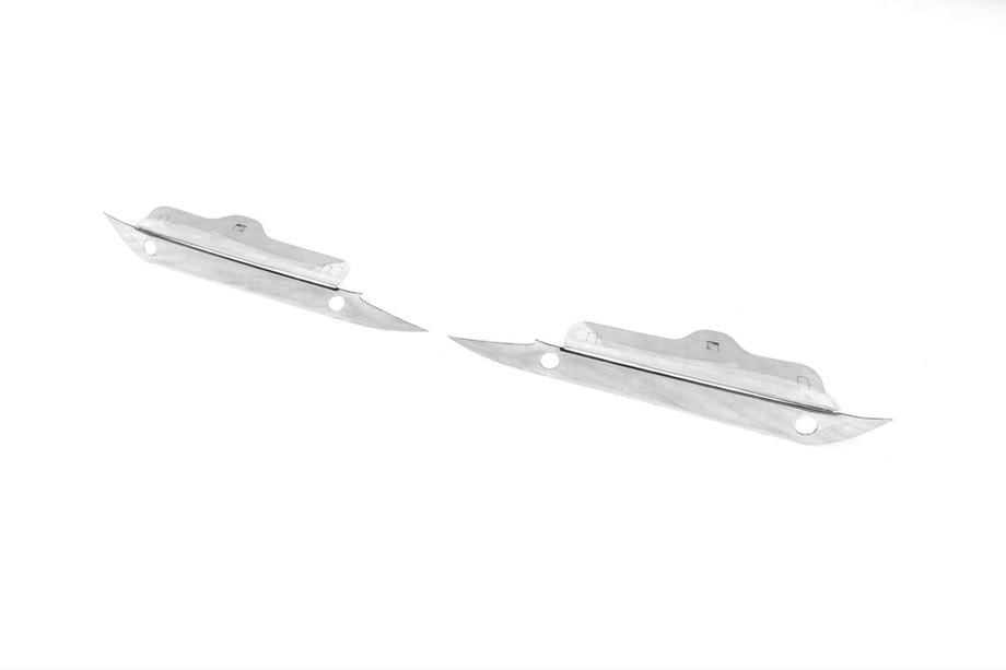 Nissan Navara 2006-2015 Cache chromé pour capteurs de stationnement (2 pcs, inox) Image