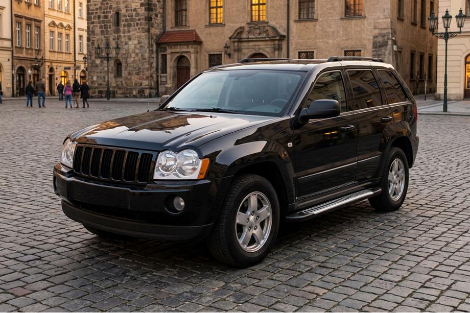 Jeep Grand Cherokee WK 2004-2010 Marchepieds Latéraux Line (2 pcs, Aluminium) Image