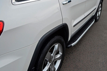 Jeep Grand Cherokee WK2 2010-2021 Marchepieds Latéraux Fullmond (2 pcs, Aluminium) photo 3