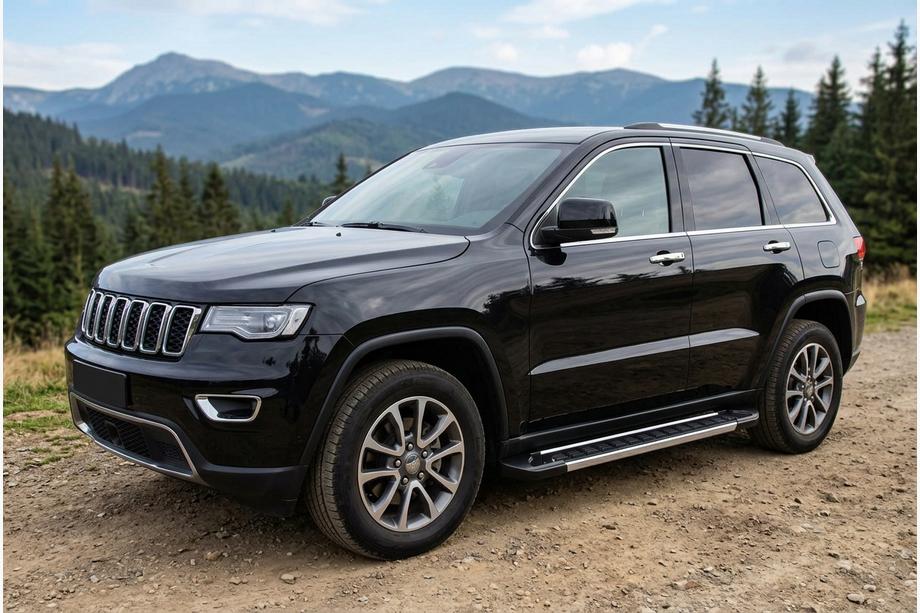 Jeep Grand Cherokee WK2 2010-2021 Marchepieds Latéraux RedLine V1 (2 pcs, Aluminium) Image