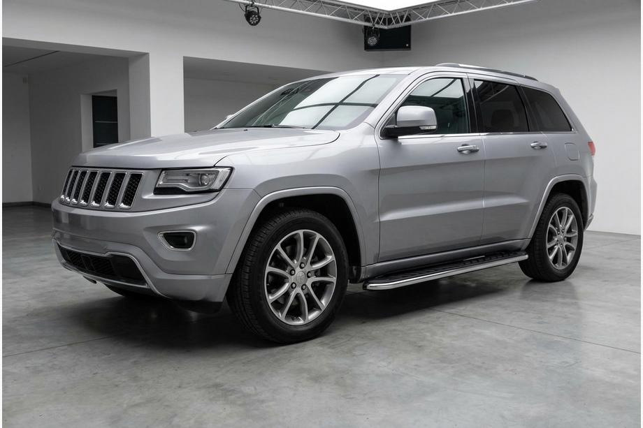 Jeep Grand Cherokee WK2 2010-2021 Marchepieds Latéraux Maydos V1 (2 pcs, Aluminium & Inox) Image