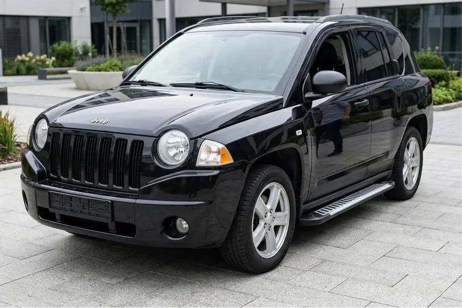 Jeep Compass 2006-2016 Marchepieds Latéraux Line (2 pcs, Aluminium) Image