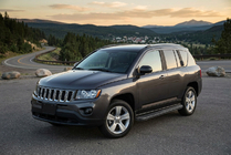 Jeep Compass 2006-2016 Marchepieds Latéraux Bosphorus Black (2 pcs, Aluminium) photo 1