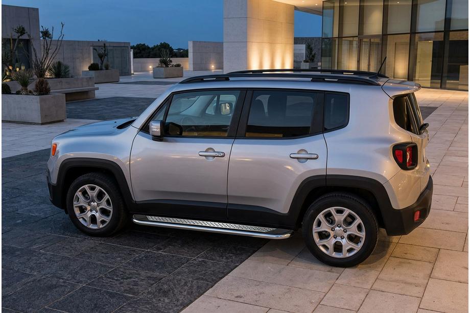 Jeep Renegade 2014- Marchepieds Lateraux Maydos V2 (2 pcs, inox) Image