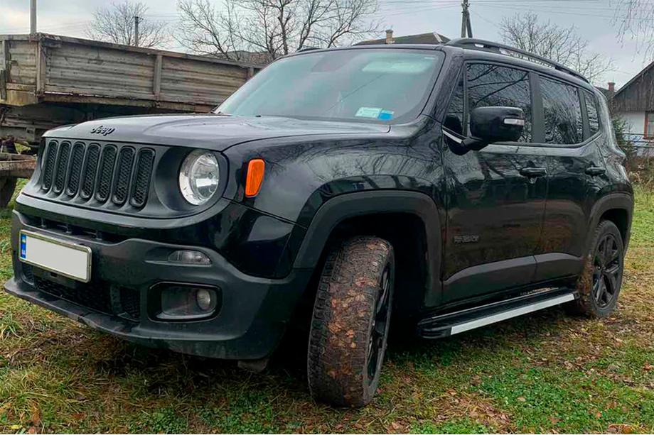 Jeep Renegade 2014- Marchepieds Latéraux Maya V1 (2 pcs, Aluminium) Image