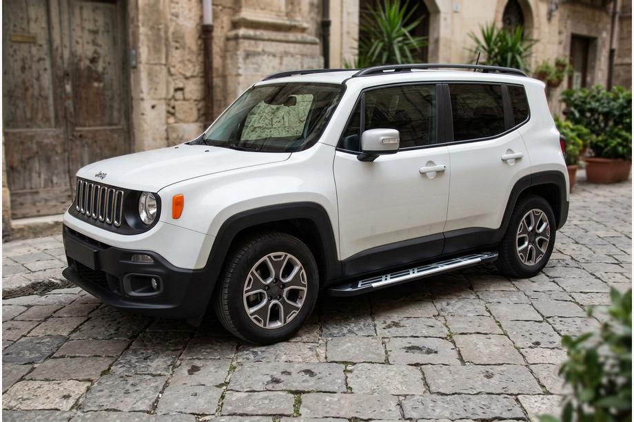 Jeep Renegade 2014- Marchepieds Latéraux Sunrise (2 pcs, Aluminium) Image