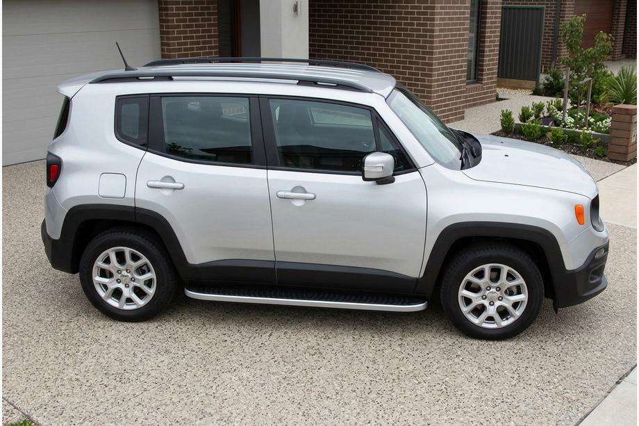 Jeep Renegade 2014- Marchepieds Latéraux Tayga Grey (2 pcs, Aluminium) Photo 1