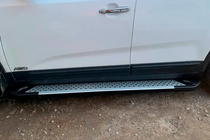 Kia Sorento II XM 2009-2014 Marchepieds Latéraux Allmond Grey (2 pcs, Aluminium) photo 4