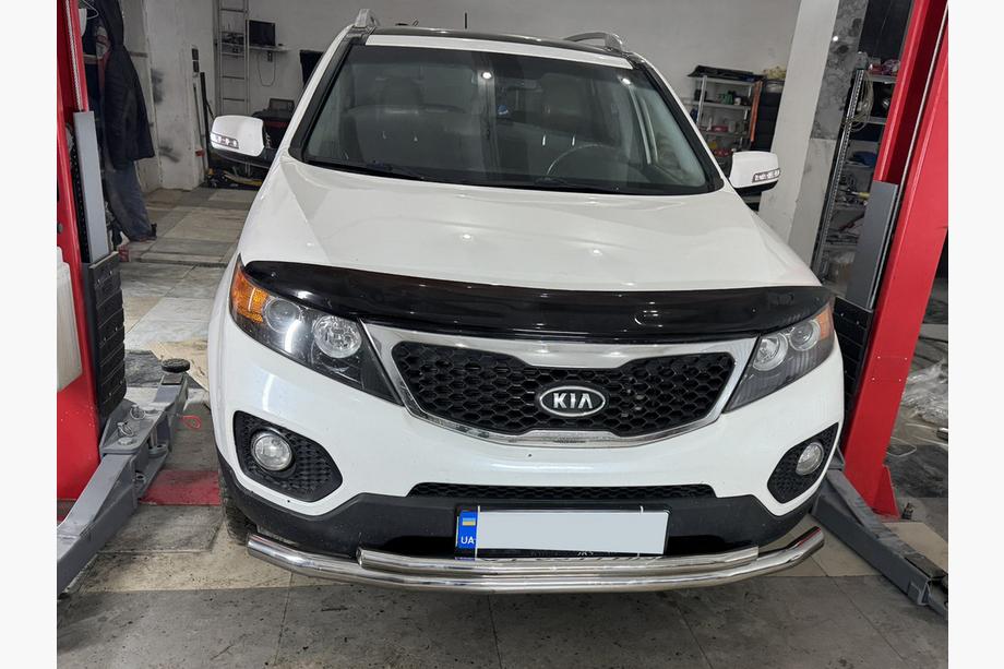 Kia Sorento II XM 2009-2014 Arceau avant inférieur inox Photo 2