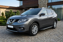 Nissan X-trail T32/Rogue 2014-2021 Marchepieds Latéraux RedLine V1 (2 pcs, Aluminium) photo 1
