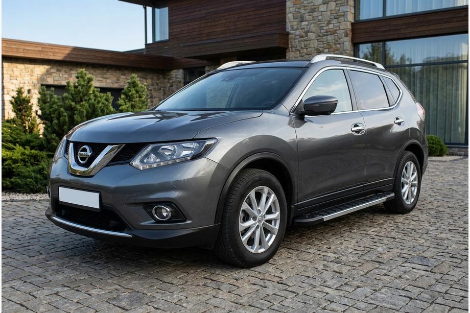 Nissan X-trail T32/Rogue 2014-2021 Marchepieds Latéraux RedLine V1 (2 pcs, Aluminium) Image