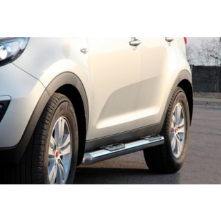 Tubes Latéraux (2 pcs, Inox) Kia Sportage 2010-2015 photo 4
