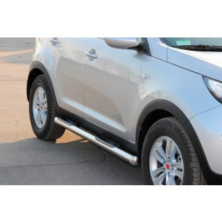 Tubes Latéraux (2 pcs, Inox) Kia Sportage 2010-2015 photo 3