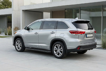 Toyota Highlander 2013-2019 Marchepieds Latéraux Allmond Black (2 pcs, Aluminium) photo 1