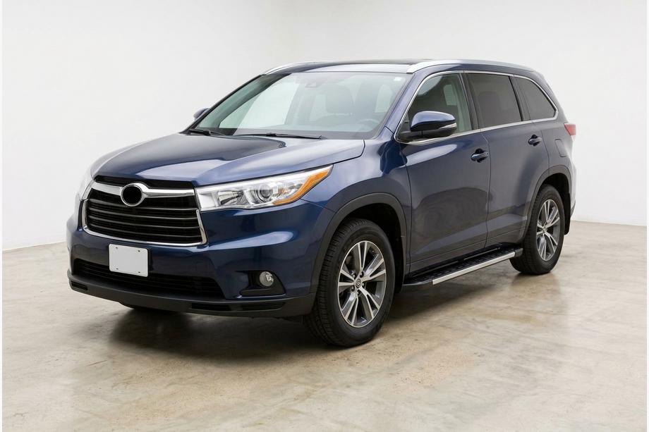 Toyota Highlander 2013-2019 Marchepieds Latéraux RedLine V1 (2 pcs, Aluminium) Image