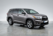 Toyota Highlander 2013-2019 Marchepieds Latéraux Duru (2 pcs, Aluminium) photo 1