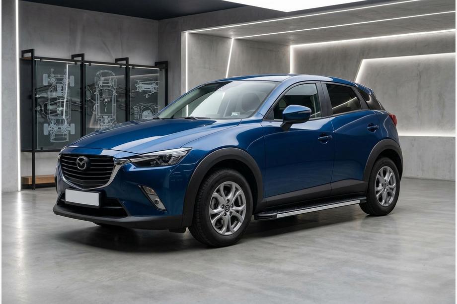 Mazda CX-3 2015- Marchepieds Latéraux Maya V1 (2 pcs, Aluminium) Image