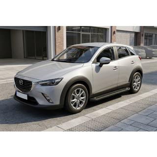 Marchepieds Latéraux Allmond Black (2 pcs, Aluminium) Mazda CX-3 2015- photo 1