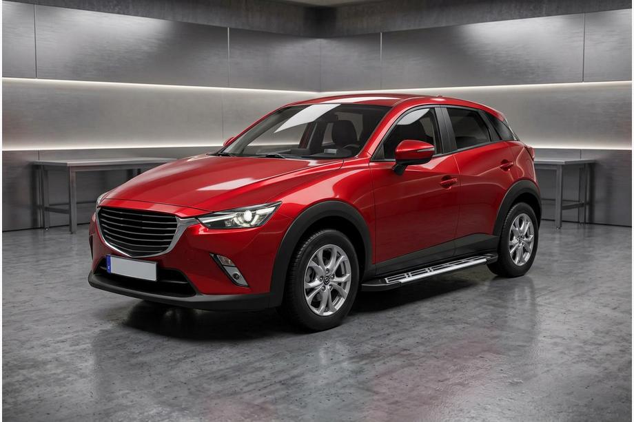 Mazda CX-3 2015- Marchepieds Latéraux Sunrise (2 pcs, Aluminium) Image
