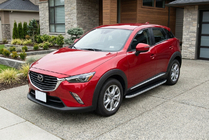 Mazda CX-3 2015- Marchepieds Latéraux Tayga Grey (2 pcs, Aluminium) photo 1