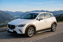 Mazda CX-3 2015- Marchepieds Latéraux Maydos V1 (2 pcs, Aluminium & Inox) photo 1