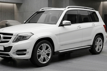 Mercedes GLK class X204 2008-2015 Marchepieds Latéraux Line (2 pcs, Aluminium) photo 1