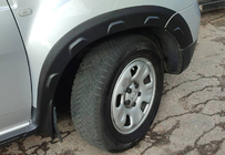 Dacia Duster 2008-2018 Extensions d'ailes avec rebords (8 pcs, plastique) DDU - Ukraine photo 11