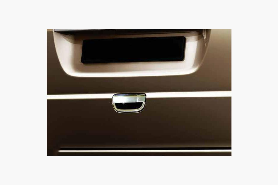Mercedes Viano 2004-2014 Cache poignée de porte arrière en acier inoxydable OmsaLine - Inox Italien Photo 4